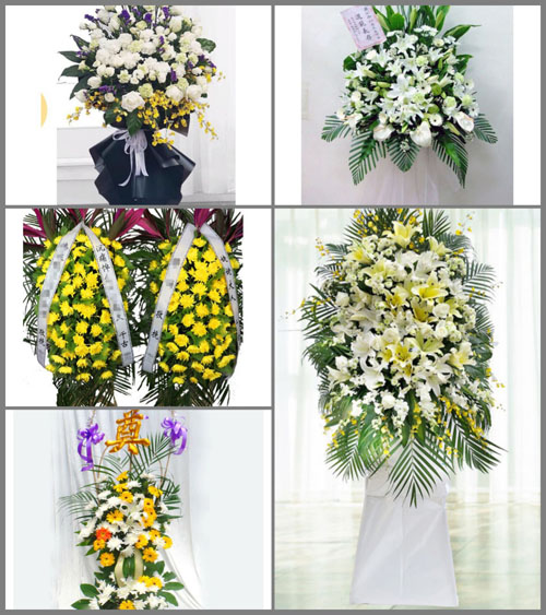 西藏林芝工布江达县朱拉乡白事花篮预定